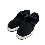 Blondo Slippers Size 5.5 Black Leather Suri Waterproof Slip On Fur Winter Shoes Photo 1