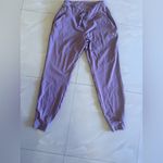 Champion unbranded Weave Lilac Purple Lavender Sweatpants Size Medium joggers drawstring Photo 10
