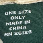 Ralph Lauren  women raffia straw boater hat navy blue with brown leather belt Photo 7