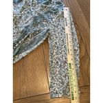 Soft Surroundings Top Women Size Medium Pullover Tunic Henley Floral Roll Tab Photo 9