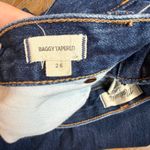 Madewell  Baggy Tapered Jeans Dark Wash Size 26 Photo 6