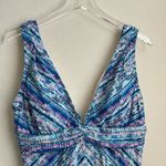 Contours By Coco Reef One Piece Swim Blue Purple 14 38 B/C Photo 3