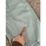 Vervet 90's Vintage Loose Fit Crop Flare Distressed Teal Green Wash Jean Size 30 Photo 9