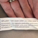 Lefties long sleeve bohemian print faux wrap satin dress size euro medium Photo 11