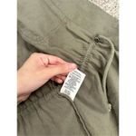 Avec Les Filles  Anthropologie Cinch Waist Utility Cargo Jacket Army Green M Photo 3