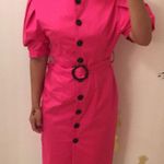 Bright pink dress. Fits S Size XS Photo 1