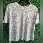 Johnny Was Calme Women’s Effect Drop Shoulder Tee in Leopard Print - NWT Photo 1