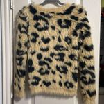 FOR THE REPUBLIC 💖 Faux Fur Cheetah Print Sweater Photo 4