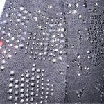 Lanvin 2004 Gray Wool Silver Studded Beaded Long Sleeve Dress 38 Size 6 Photo 10