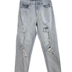 Wild Fable Jeans Distressed Blue Denim Mom Jeans Size Women's 00 Photo 0