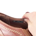 Clarks  Bendables Brown Leather Ashland Alpine Slip On Shoes Sz 8.5W Photo 5