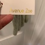 Avenue  Zoe Mint Scarf with Pockets and Fingers NWT Photo 3
