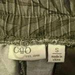 Cato Women’s Green  Floral Shorts Photo 4