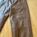 ZARA Vegan Leather Pants/Leggings Photo 5