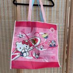 Sanrio  Hello Kitty train shop Tokyo Shinkansen shopping extra large tote bag Photo 0