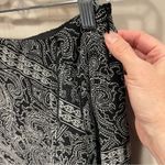 Charter Club Vintage 90s paisley bandanna scarf print midi skirt flowy boho angel lined Photo 6