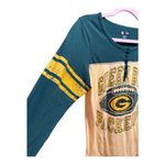 NFL Women’s Green Bay Packers Team Apparel Long Sleeve Henley – Size XL Photo 3