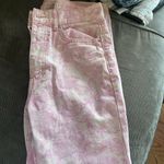 BDG  High Waisted Cowboy Straight Leg Rigid Cotton Jeans Pink Rose Photo 3