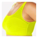 YITTY NWT Mesh Me Smoothing Midi Bralette in Limelight Photo 1