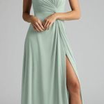 Azazie Bridesmaids Dress BROOKE AGAVE Photo 0