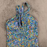 NWT Sunsets Pansy Fields Elsie Tankini Top Floral 2 Way Wear 36E/34F/32G Beach Size XS Photo 8