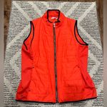 Peter Millar   Blue and Orange Full Zip Golf Vest Photo 1