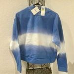 OAT New York Blue Stripped pullover sweatshirt NWT XS Photo 2