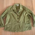 Christopher & Banks Green Blazer Jacket Size 3X Photo 0