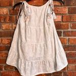 C&C California C & C California womens embroidered tiered tie shoulder cover up top white M Photo 0