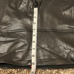 Spanx Faux Leather Leggings Black Pebbled Large Photo 5