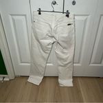 7 For All Mankind  White Distressed Women’s Pants Photo 3