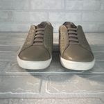 Kizik Miami Sneakers Womens 8 M Gray Metallic Leather Comfort Slip On Hands Free Photo 8