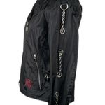 Harley Davidson Nylon Biker Jacket, Black, Red, X-Large Photo 4