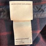 The North Face  Womens Button Up Shirt Size Large Plaid Relaxed Fit Comfy Outdoor Photo 5