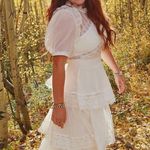 Custom Made Cream Boho Dress Photo 3