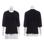 Marni blazer jacket size 6 42 black collarless Photo 1