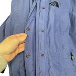 The North Face ‎ Hyvent  Women's Blue Black Full Zip Hooded Rain Jacket Coat Photo 4