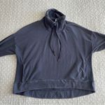 Sweaty Betty  Harmonise Luxe Sweatshirt
Navy Blue Made in Italy Size M Photo 4