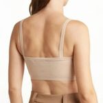 ALC Frank A.L.C. Light Tan Cropped Knit Top XS Photo 4