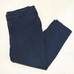 Old Navy Navy Blue Ankle Length Pixie Pants Slacks Photo 6