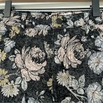 Celebrity Pink  Floral print skinny jeans black gray pink yellow white rose Photo 2