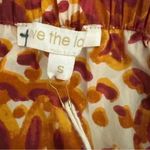 Anthropologie love the label Floral Tie-Back Blouse
size Small Photo 4