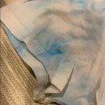 Prince Peter White & Blue Cropped Ripped T Photo 3