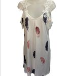 NWT Noracora Feather Floral Lace Slip Dress Photo 1