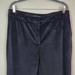 Maison D'Amelie Black Velvet Pants Size 14 Black Velvet Dress Pants Photo 1