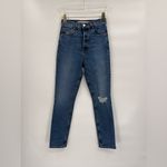 GRLFRND 
Piper Super High-Rise Stretch Slim‎ Jeans w/ Destroy size 24 NWT Photo 1