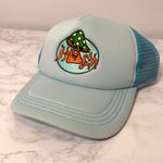 Urban Outfitters  Nature Embroidered Trucker Hat Mushroom High Shrooms Photo 5