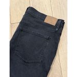 Madewell NWT  The Girl Jean Straight Leg Black Denim‎ Jeans Women's Size W 32 Photo 11