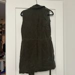 Anthropologie  Elevenses Wrap Vest Green Extra Small Photo 4
