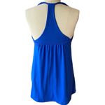 Swimsuit Coverup Blue Racer Back NO BOUNDERIES ~ Bathing Suit SMALL Photo 2